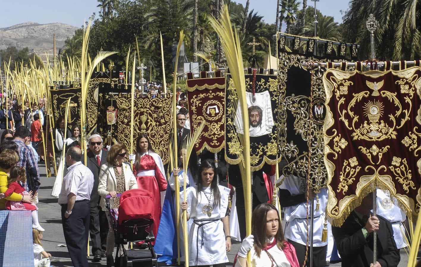 Procesión de Domingo de Ramos en Elche