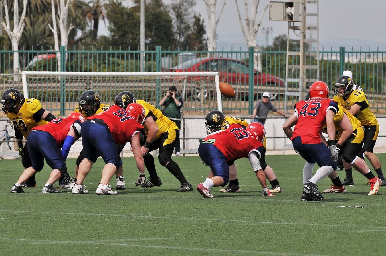 El partido entre el Giants y el Valencia Firebats en imágenes