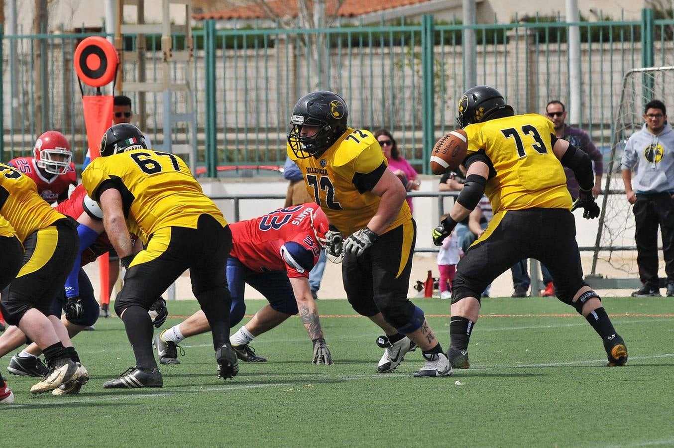 El partido entre el Giants y el Valencia Firebats en imágenes