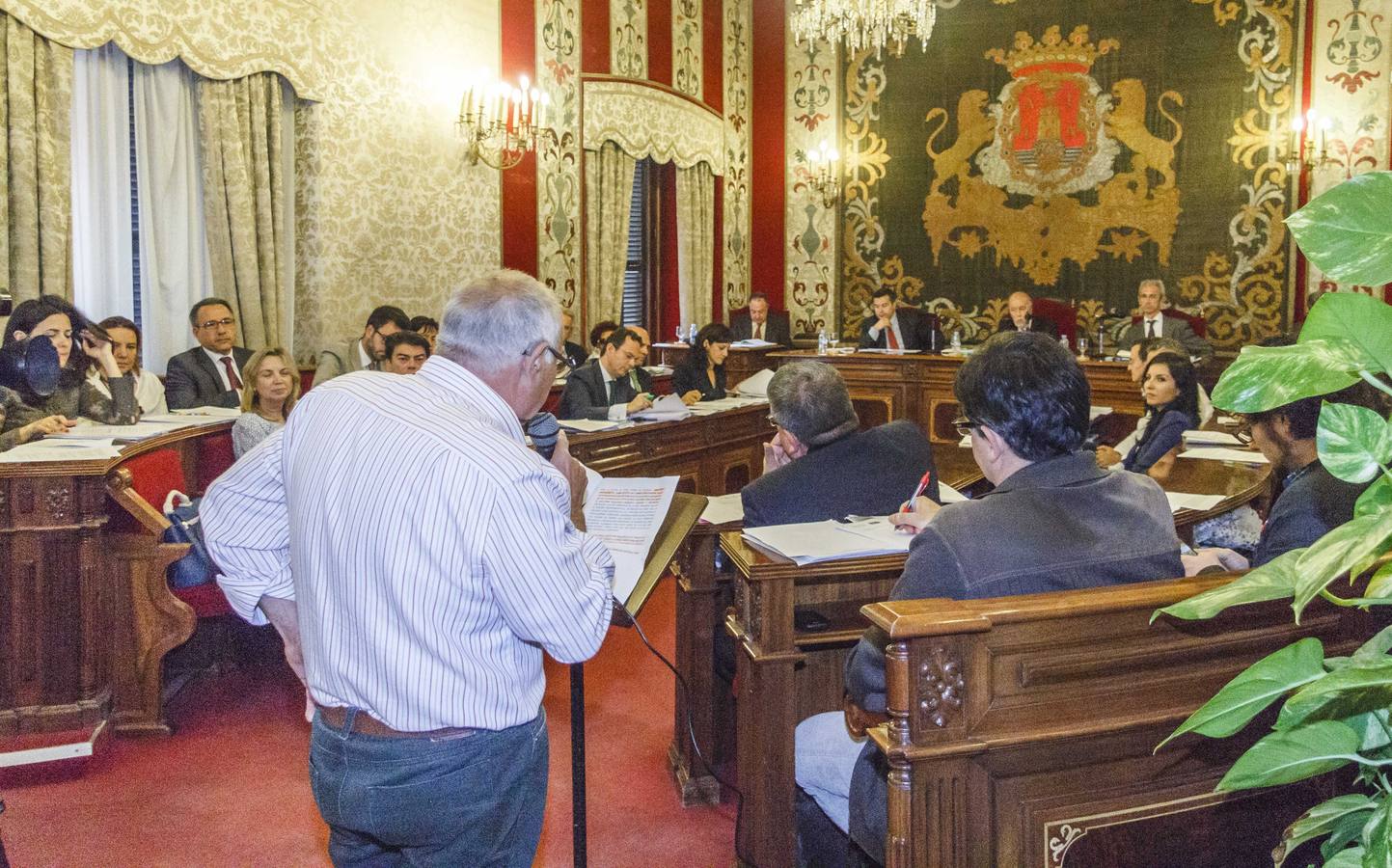 Pleno en el Ayuntamiento de Alicante