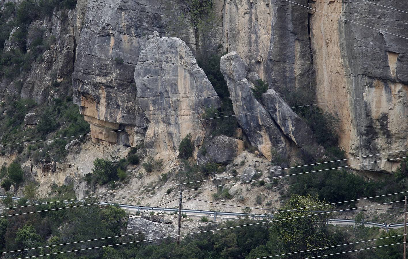 Los vecinos de Cortes de Pallás se preparan para una recuperación lenta tras el derrumbe