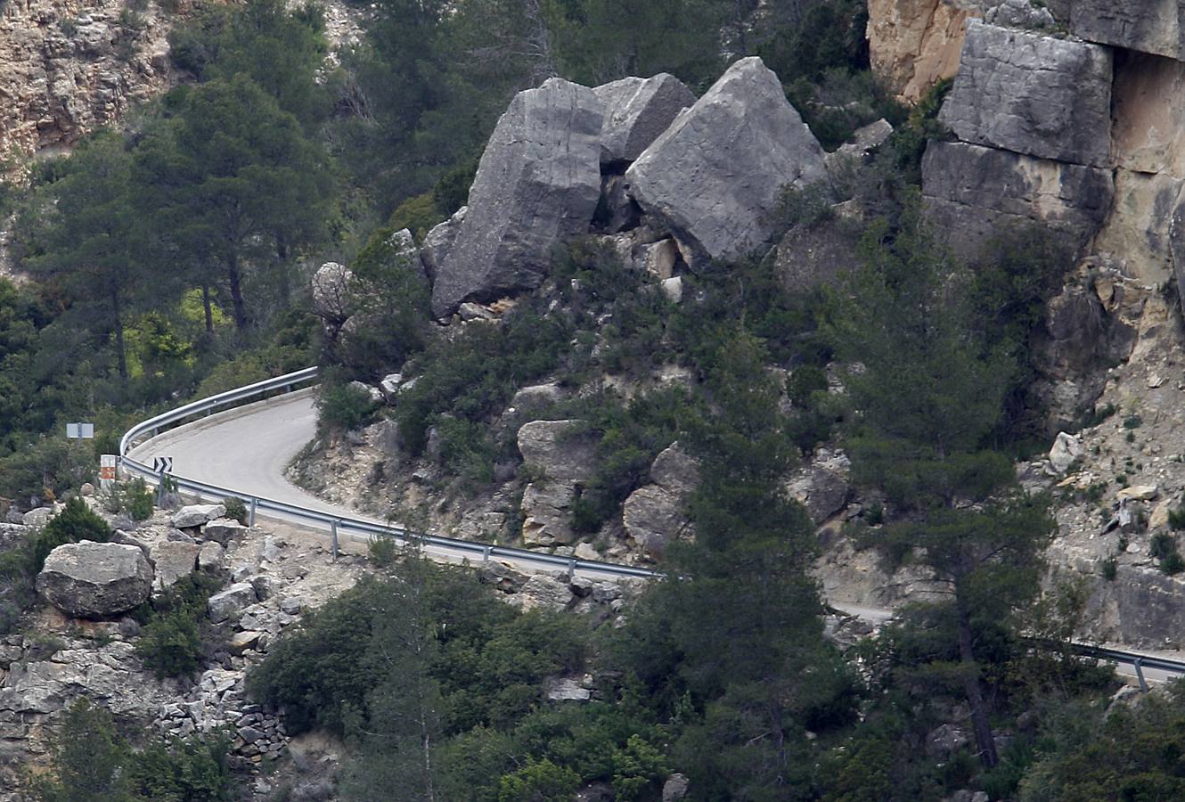 Los vecinos de Cortes de Pallás se preparan para una recuperación lenta tras el derrumbe