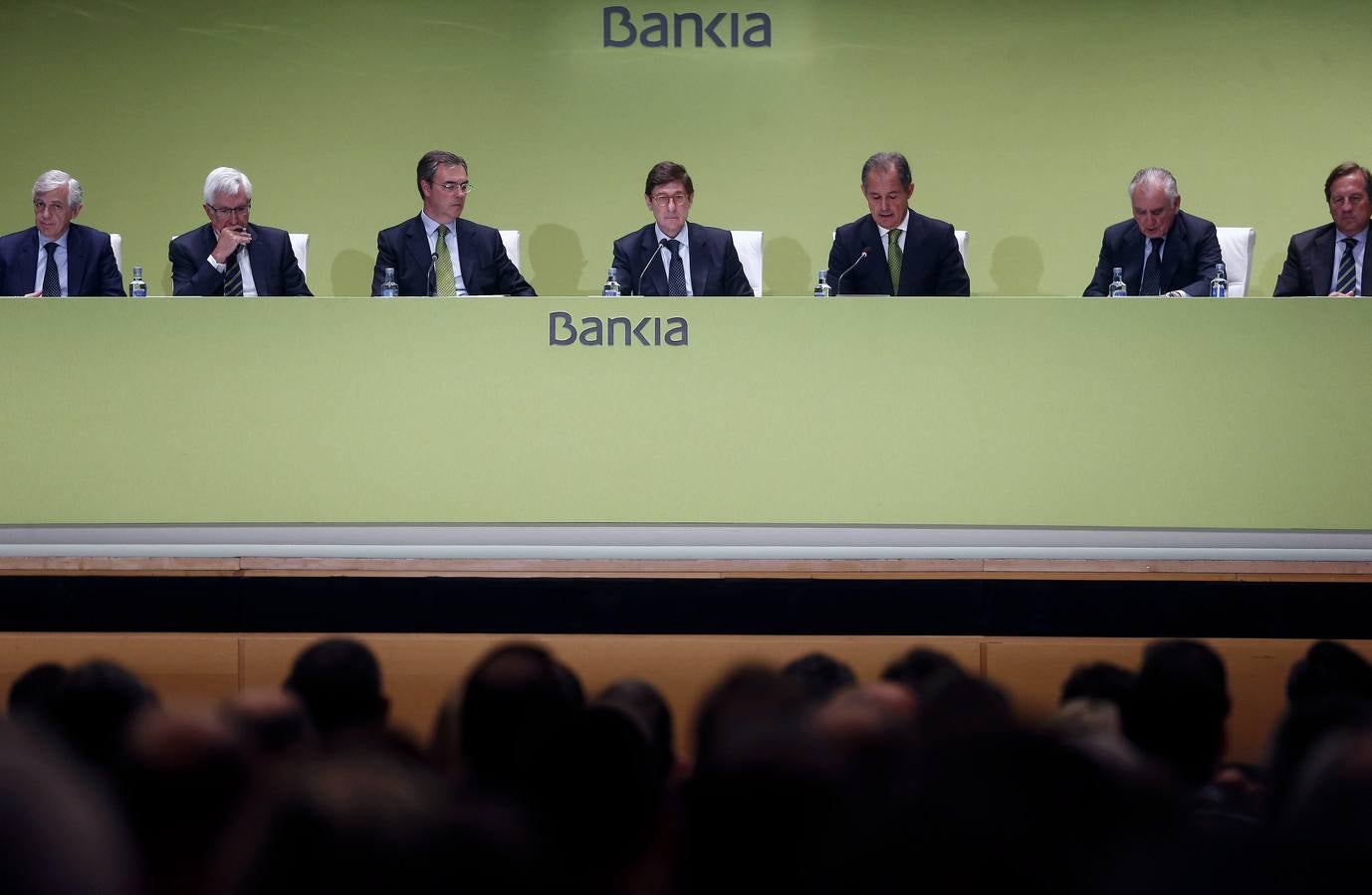 Junta de accionistas de Bankia en Valencia