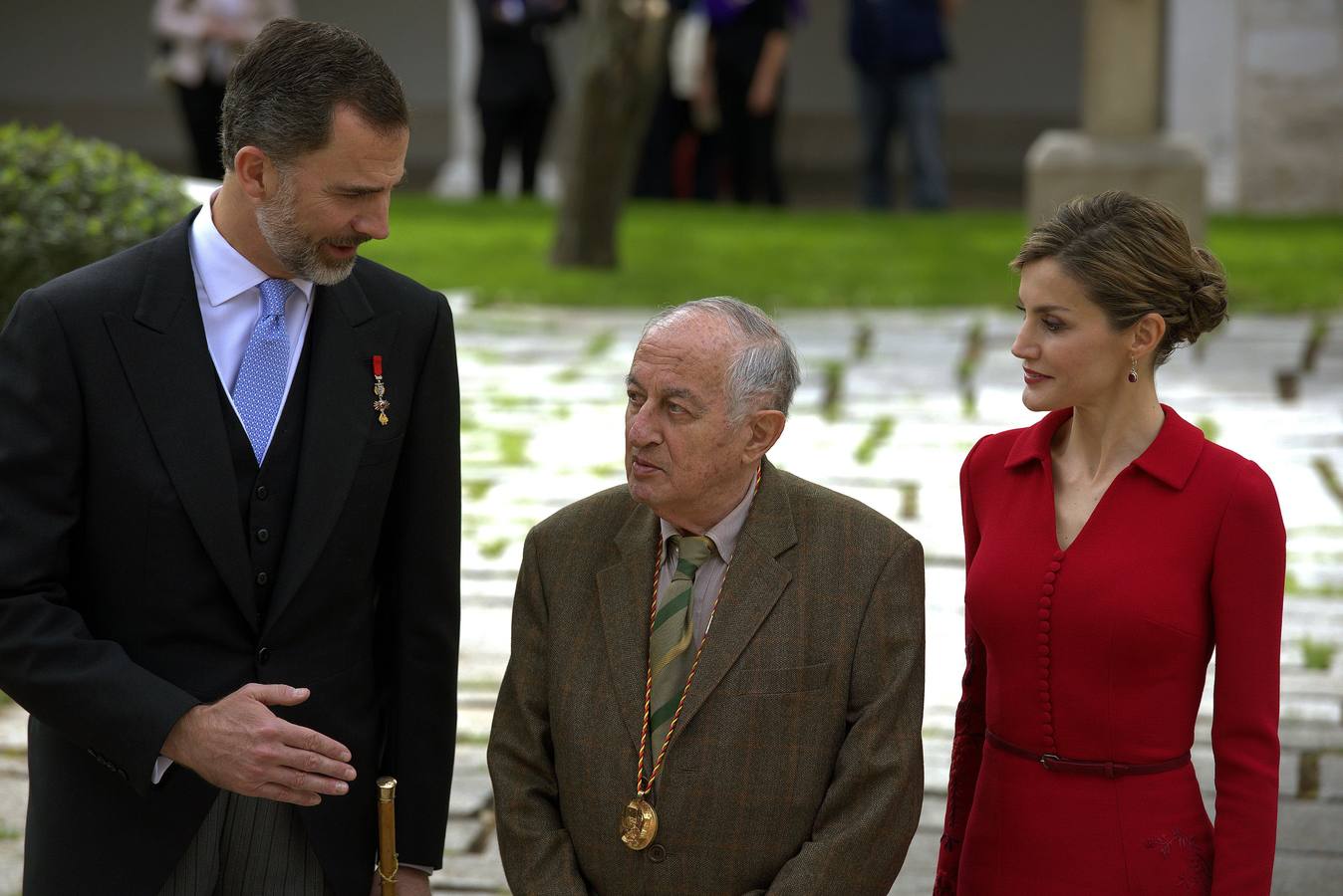 Los Reyes presiden la ceremonia de entrega del Cervantes 2014