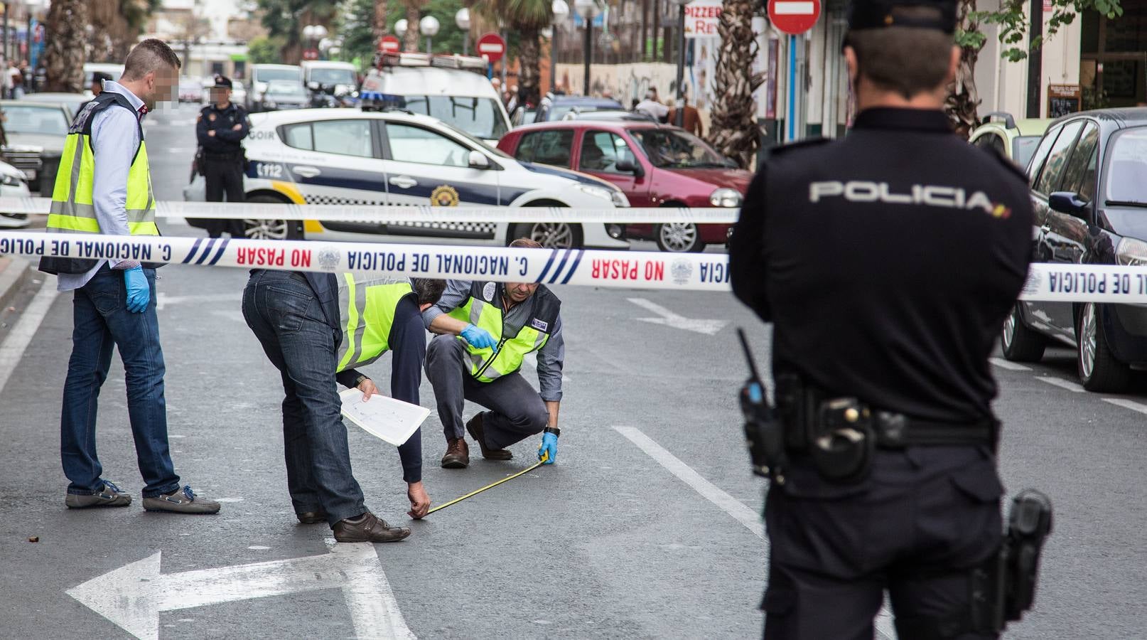 Dos heridos, uno por arma blanca, en una reyerta en Alicante