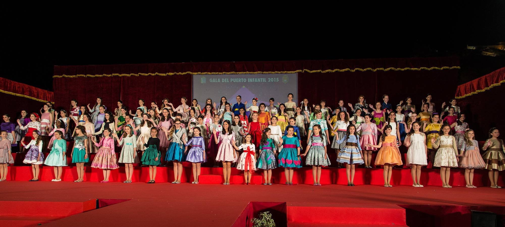 Gala del Puerto de las Candidatas Infantiles