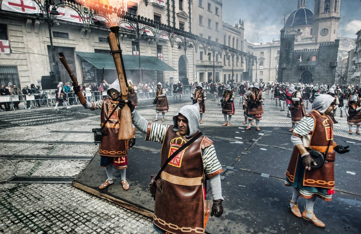 Guerra de arcabuces en Alcoy