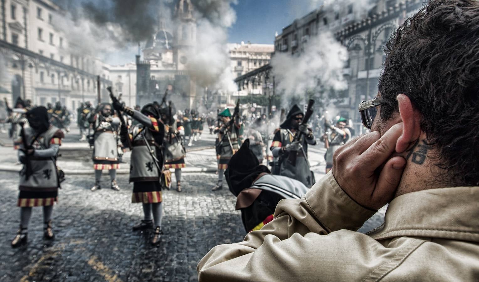 Guerra de arcabuces en Alcoy