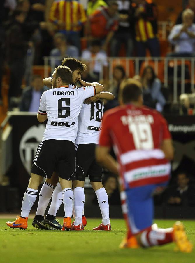 El Valencia CF-Granada, en imágenes