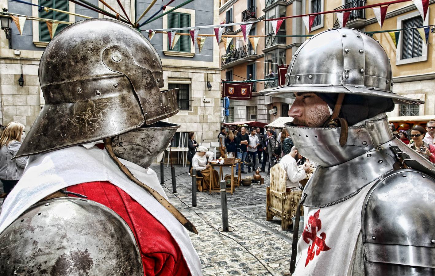 Inauguración del Mercadillo Medieval de Alicante