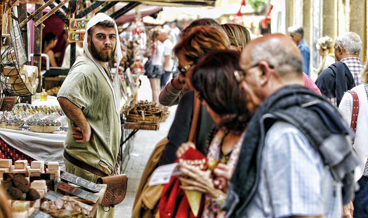 Inauguración del Mercadillo Medieval de Alicante