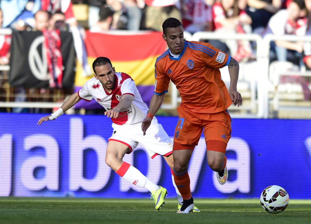 El Rayo Vallecano-Valencia, en imágenes