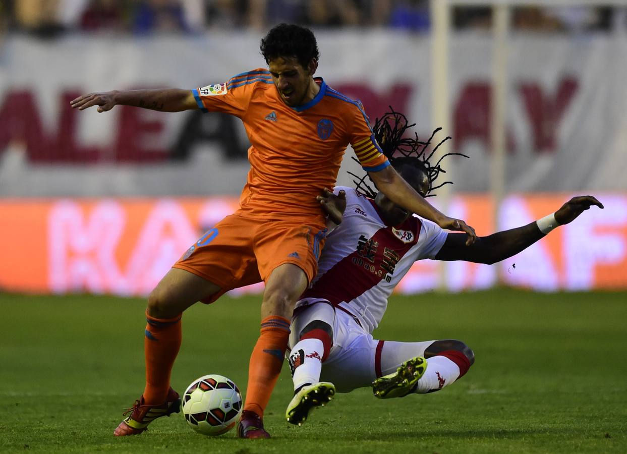 El Rayo Vallecano-Valencia, en imágenes