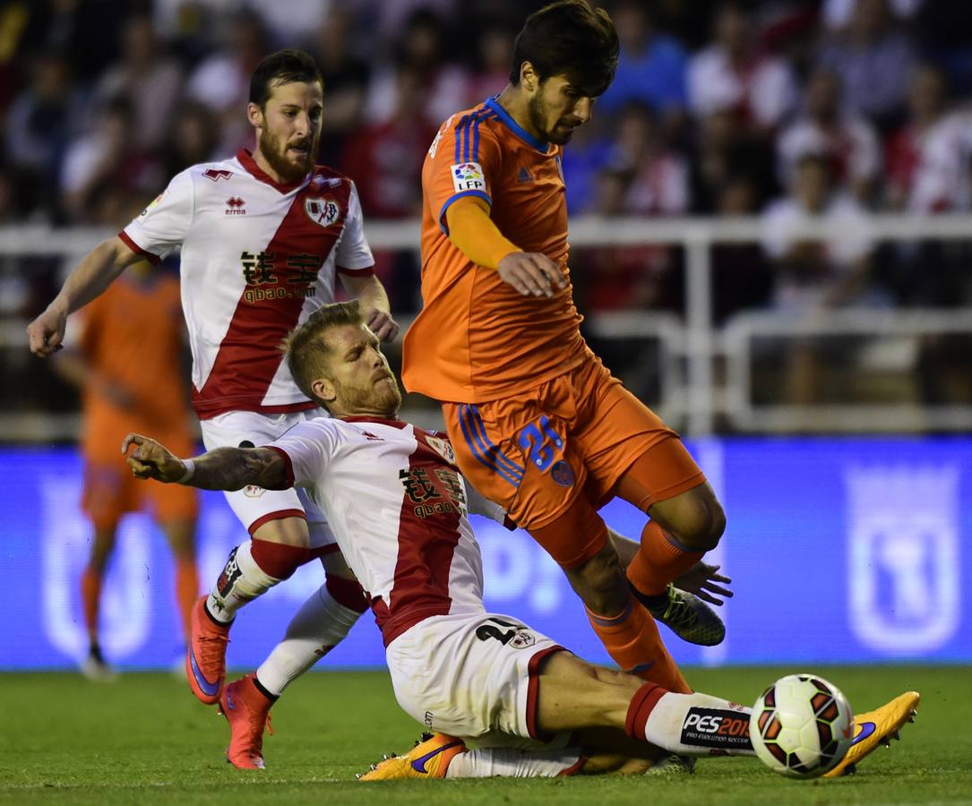 El Rayo Vallecano-Valencia, en imágenes