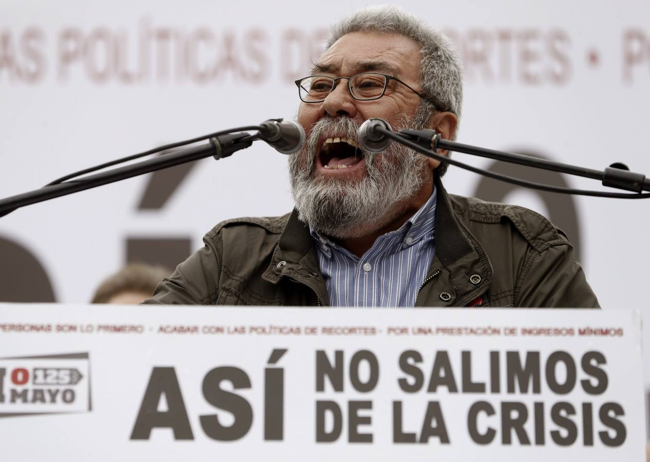 Manifestación del Primero de Mayo en Madrid