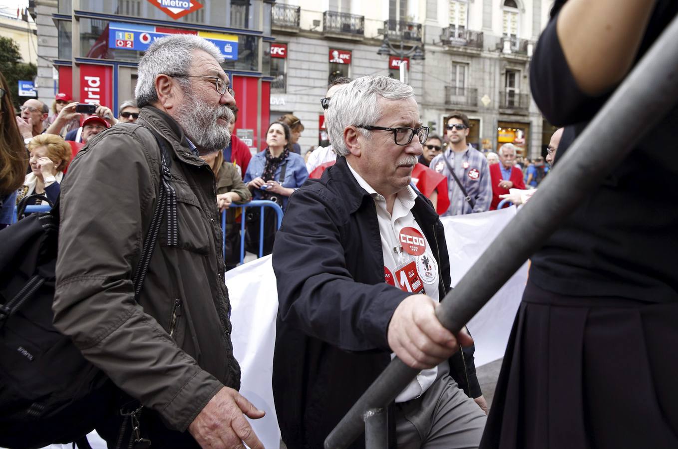 Manifestación del Primero de Mayo en Madrid