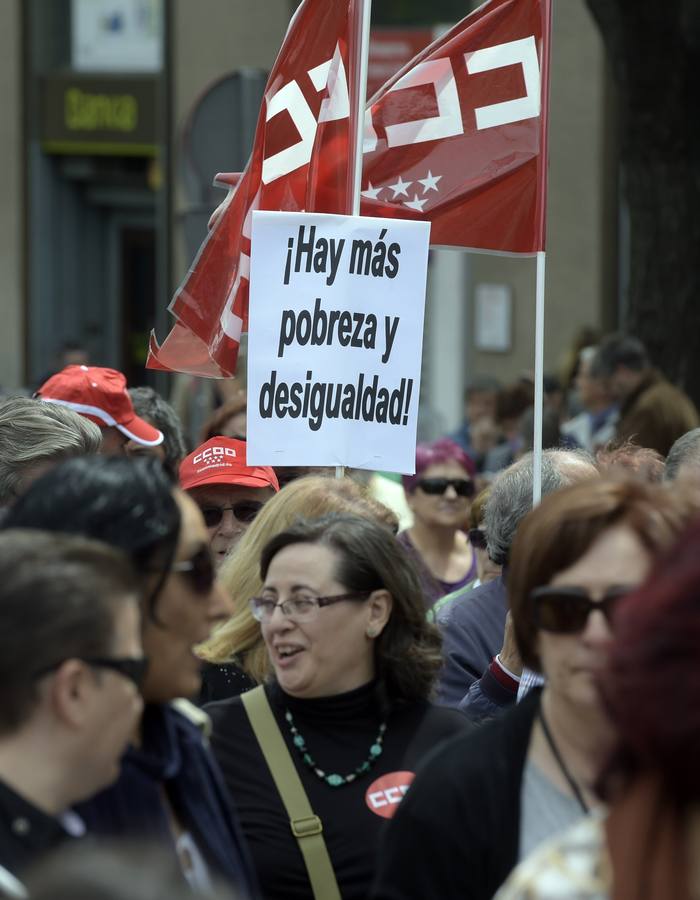 Manifestación del Primero de Mayo en Madrid