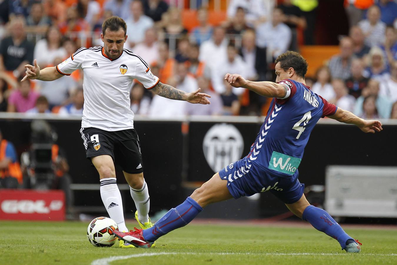 El Valencia CF-Eibar, en imágenes