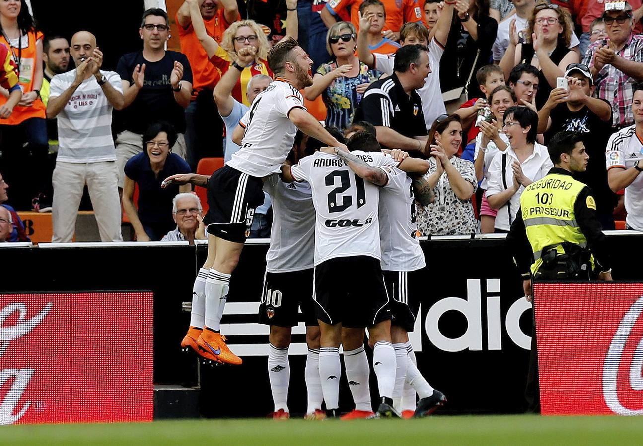 El Valencia CF-Eibar, en imágenes