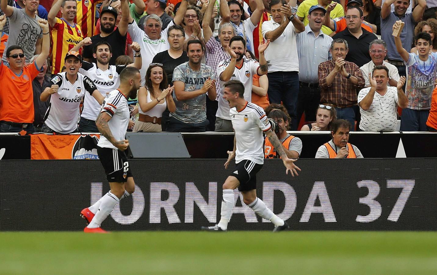 El Valencia CF-Eibar, en imágenes