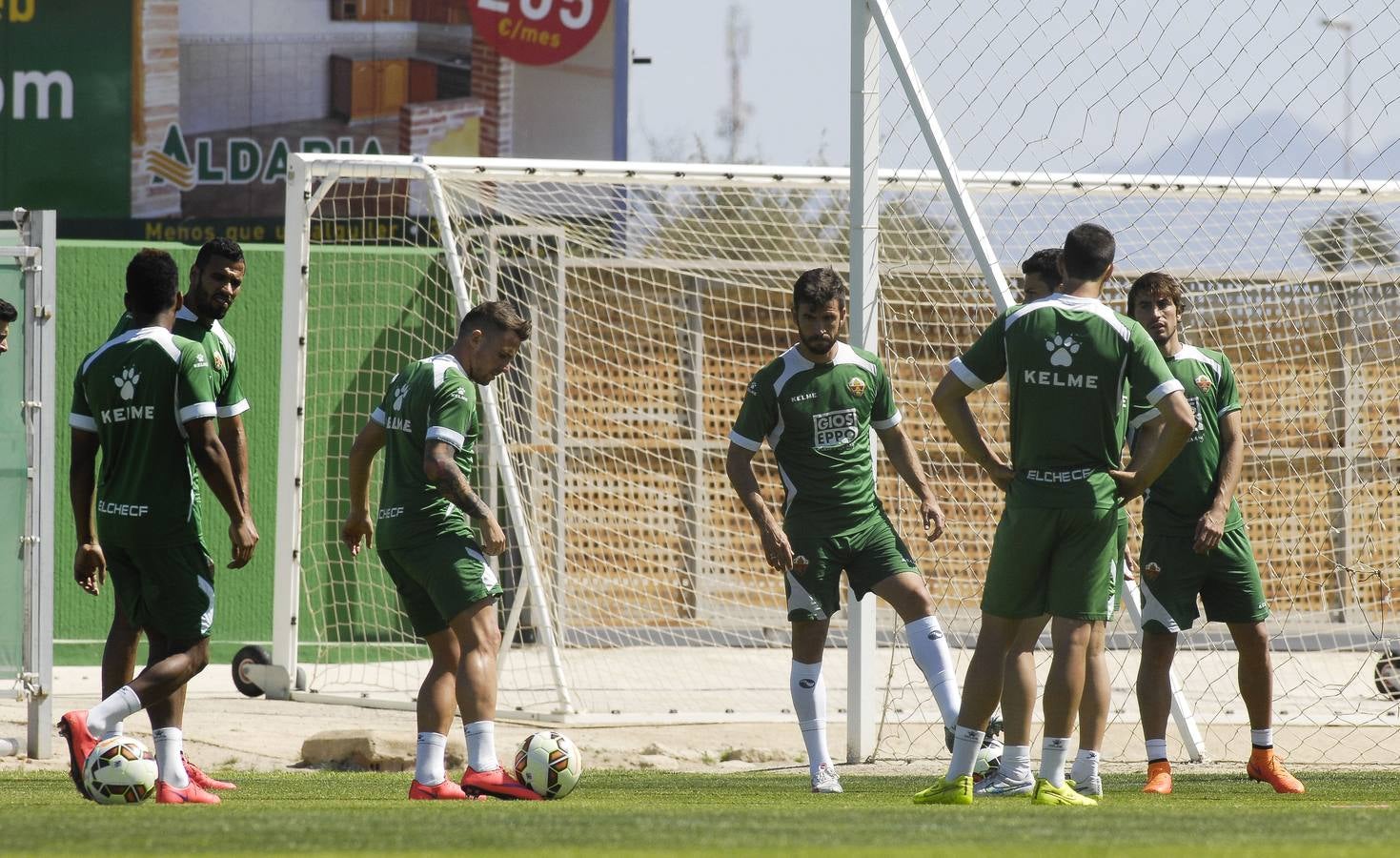 Entrenamiento del Elche CF