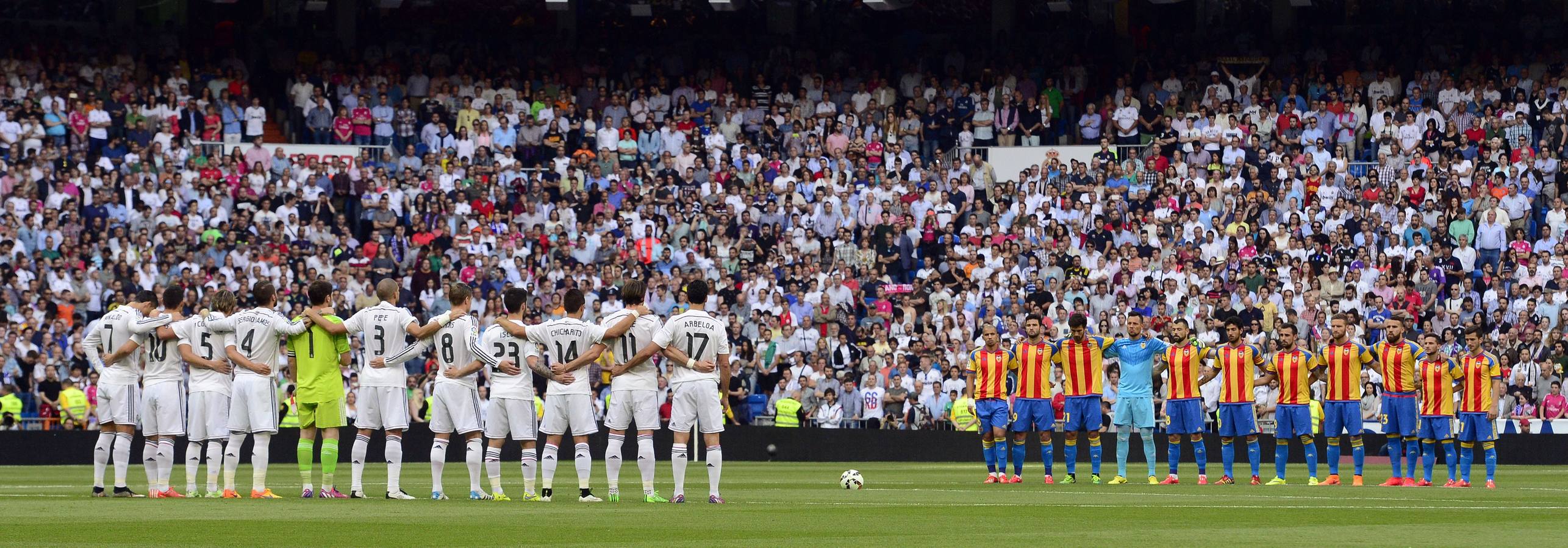 El Real Madrid-Valencia CF, en imágenes