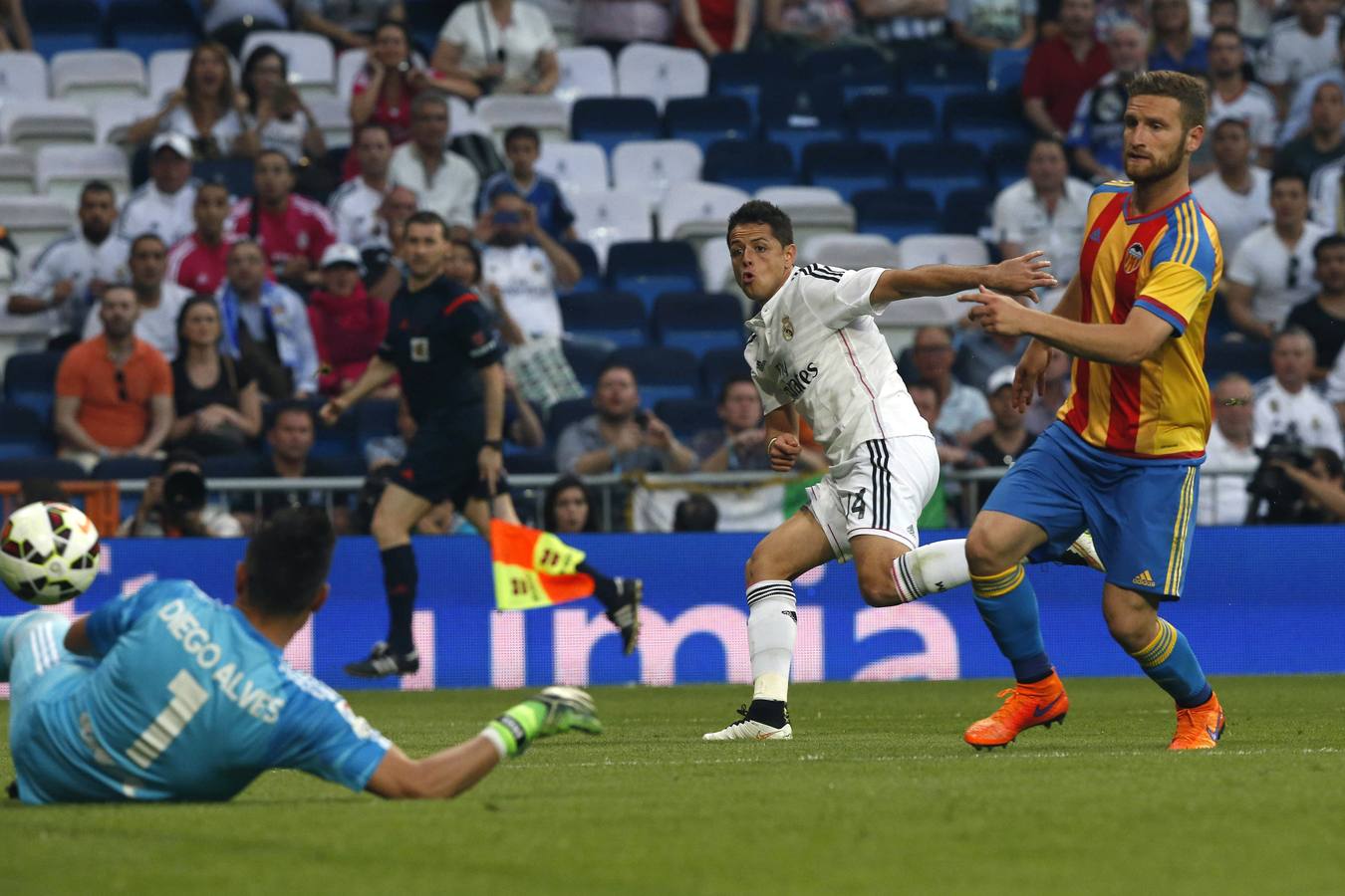 El Real Madrid-Valencia CF, en imágenes