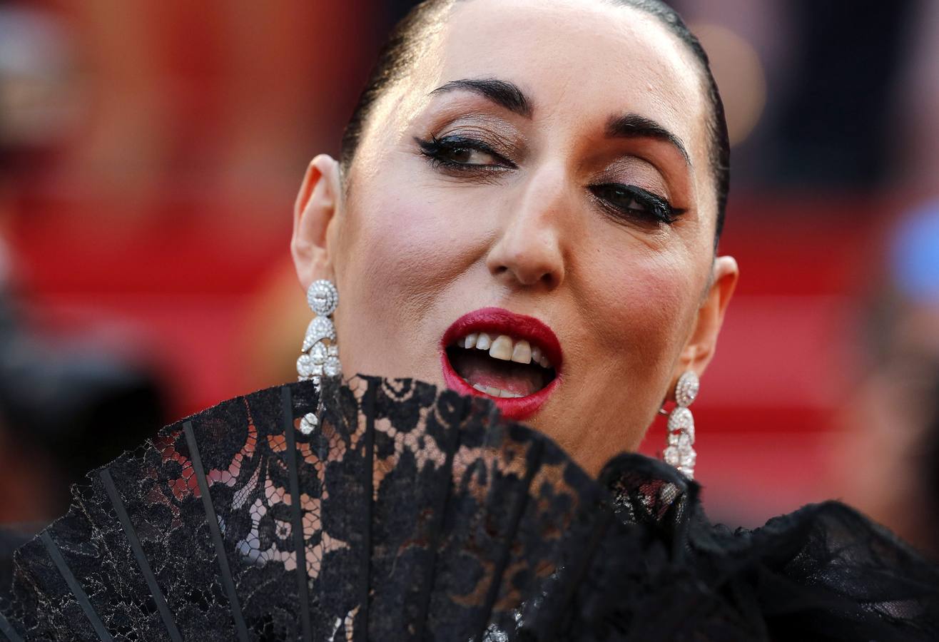 La actriz y miembro del jurado Rossy de Palma.