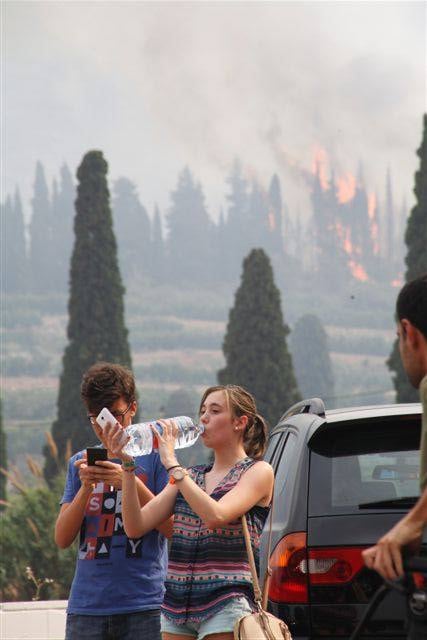 Incendio en Vall d&#039;Ebo