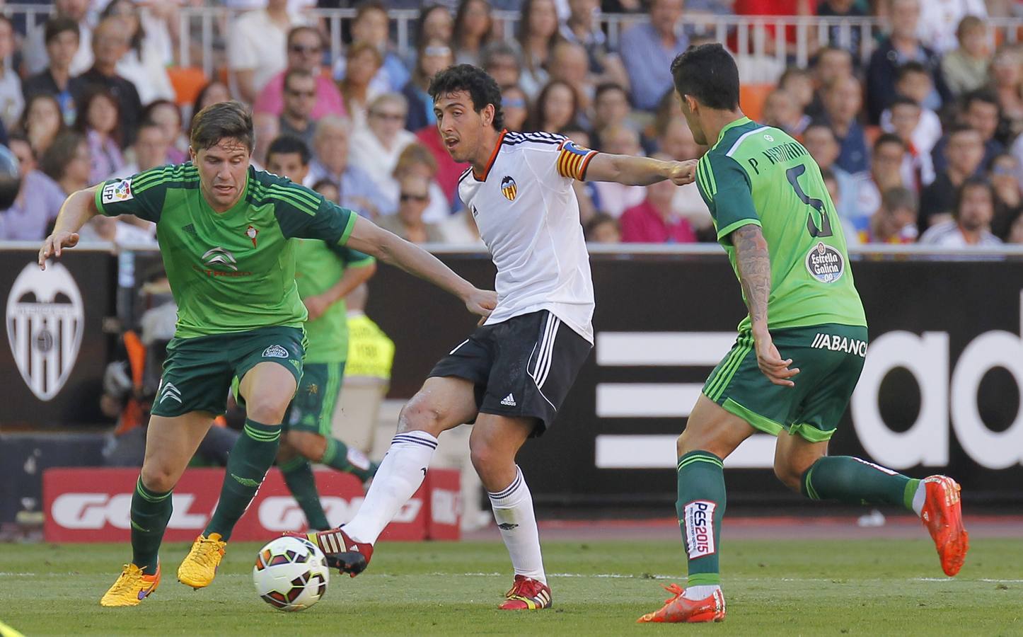 El Valencia-Celta en imágenes