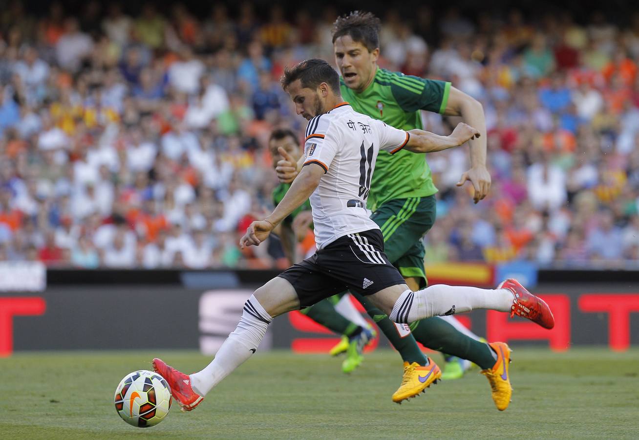 El Valencia-Celta en imágenes