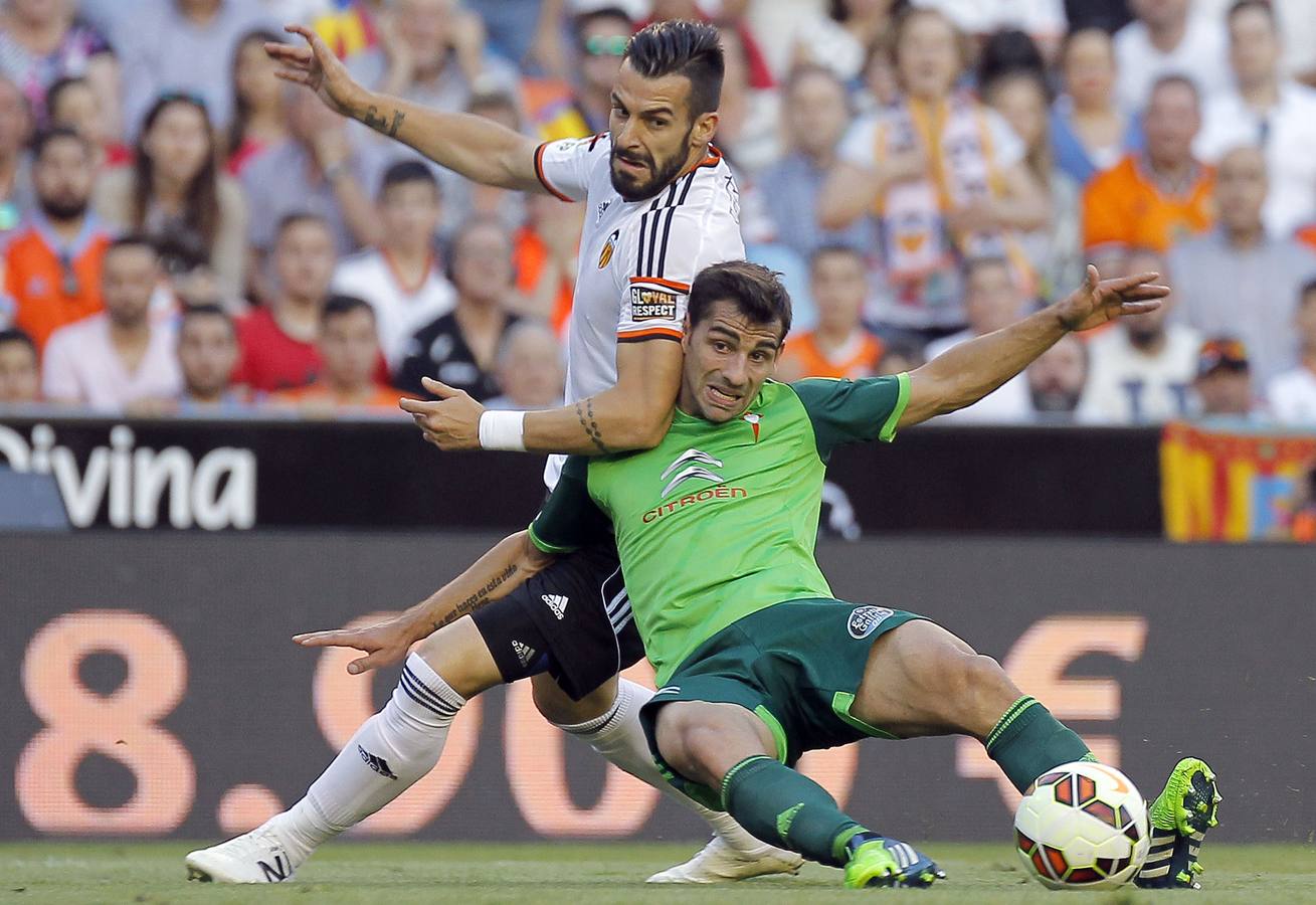 El Valencia-Celta en imágenes