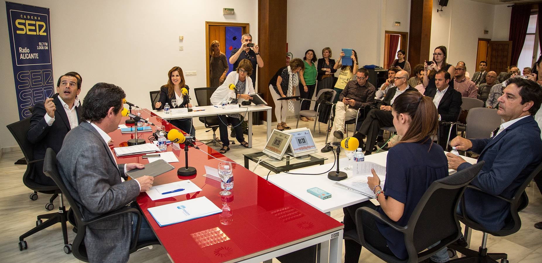 Debate de candidatos a Les Corts por la provincia de Alicante