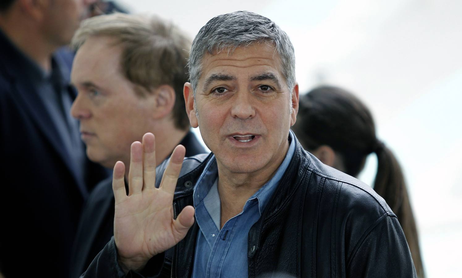 Las mejores imágenes de George Clooney en Valencia