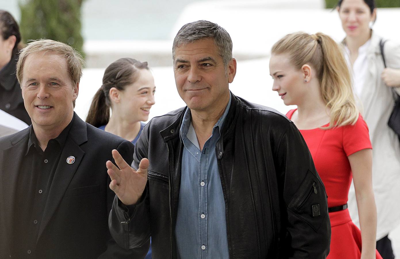 Las mejores imágenes de George Clooney en Valencia