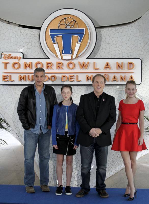 George Clooney presenta &#039;Tomorrowland&#039; en Valencia