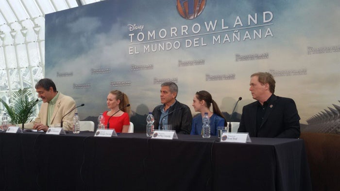 George Clooney presenta &#039;Tomorrowland&#039; en Valencia