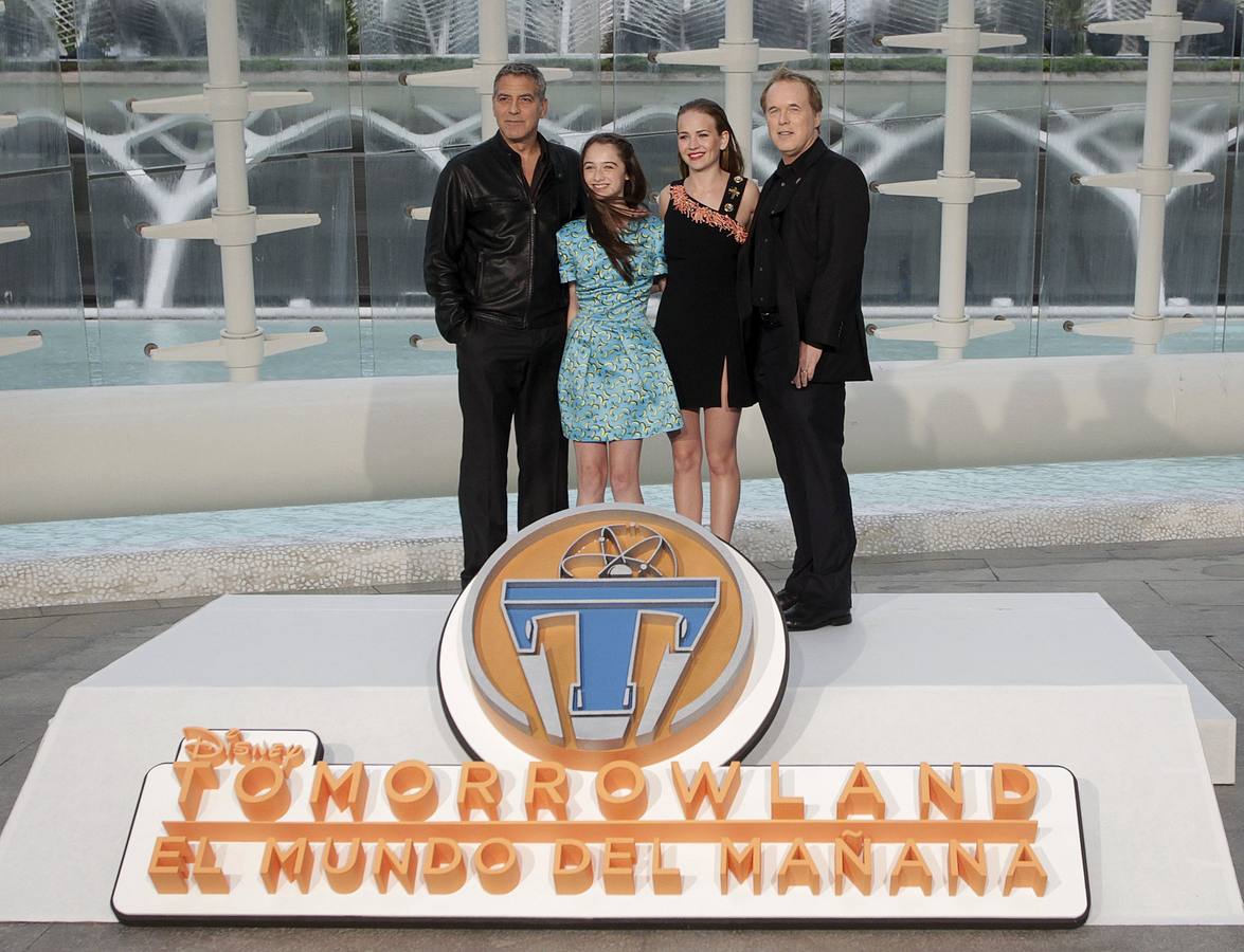 George Clooney presenta &#039;Tomorrowland&#039; en Valencia