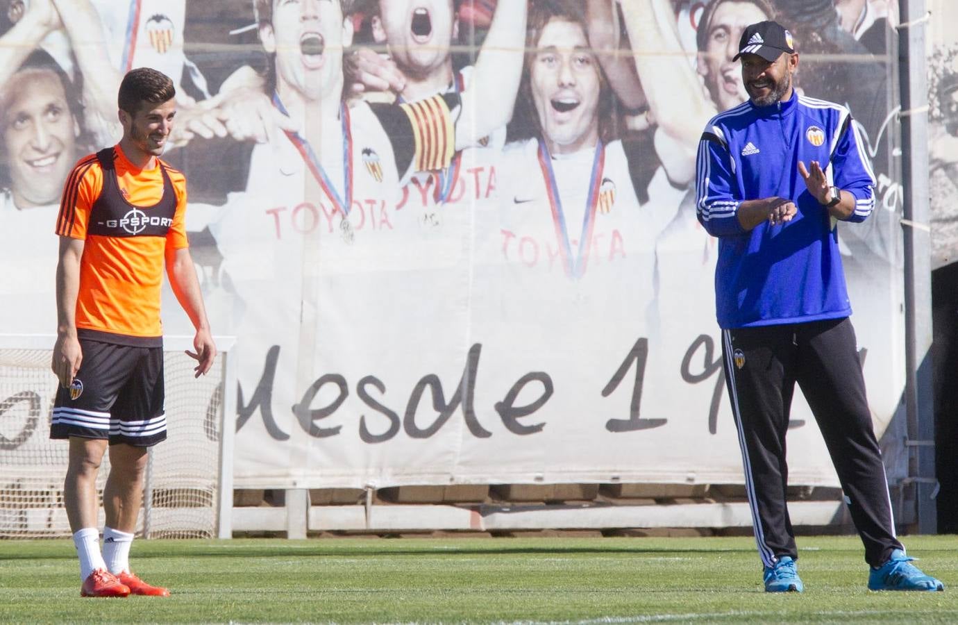 Entrenamiento del Valencia CF (21-5-2015)