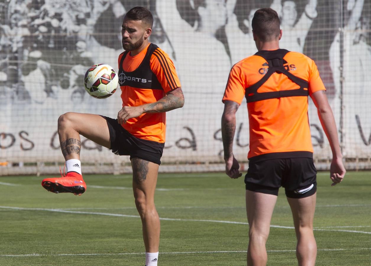 Entrenamiento del Valencia CF (21-5-2015)