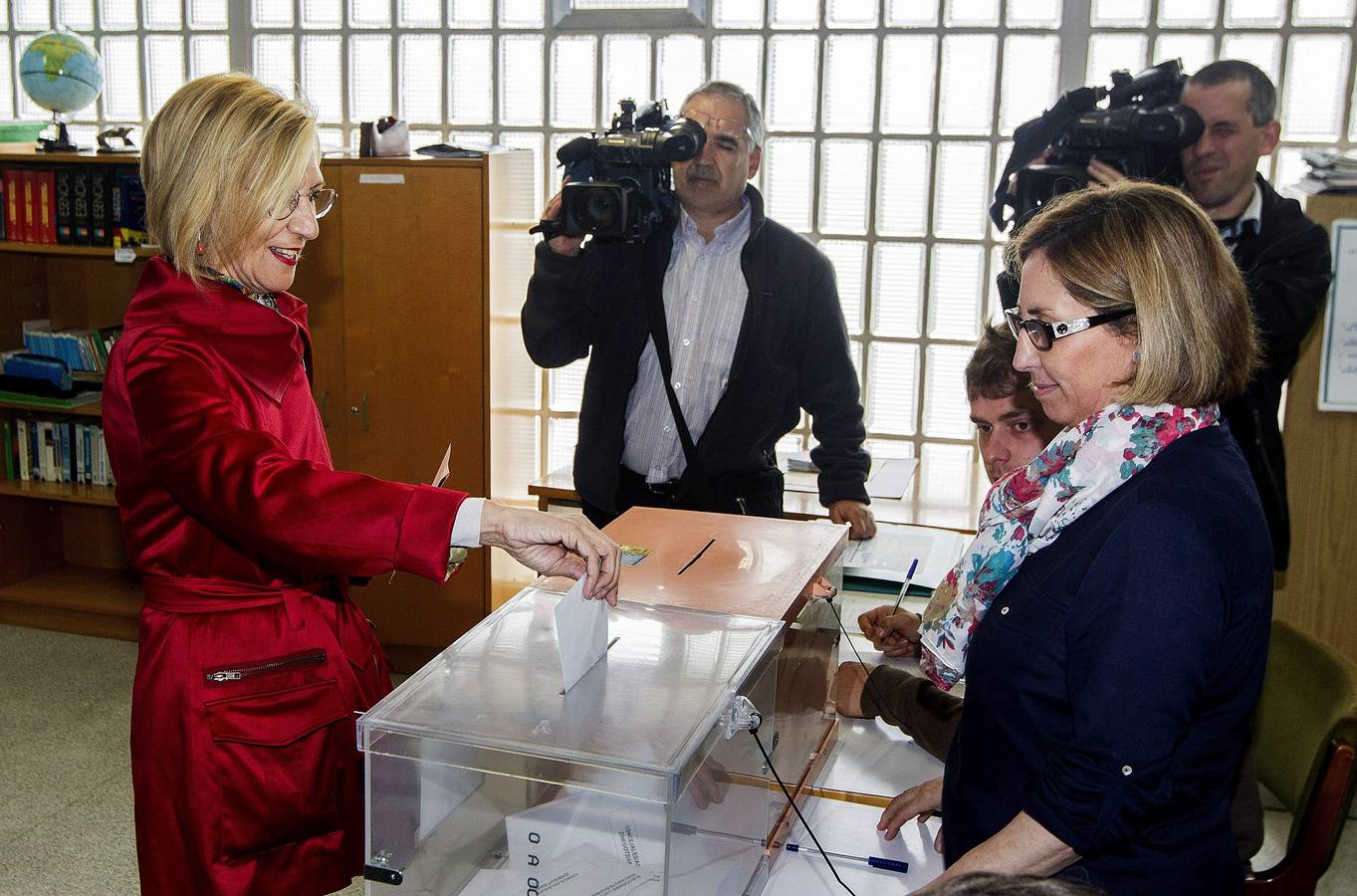 Rosa Díez, líder de UPyD.