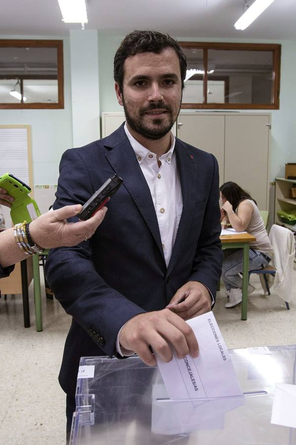 Alberto Garzón, candidato de IU a la Presidencia del Gobierno.