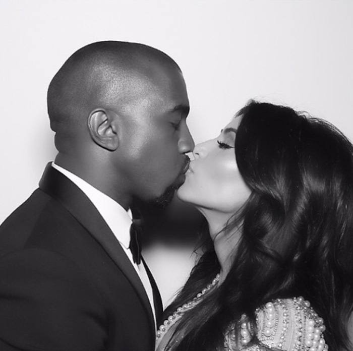 Kim Kardashian y Kayne West: las fotos inéditas de su boda