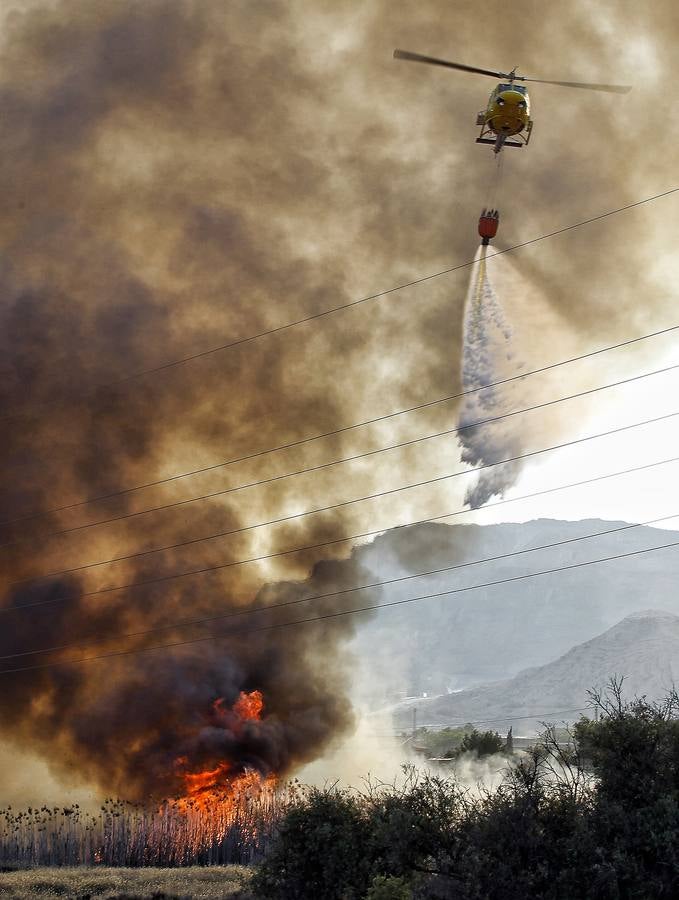 Incendio en Fontcalent