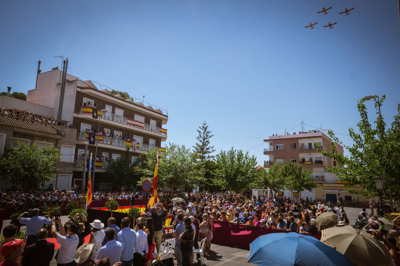 Jura de bandera en la Murada