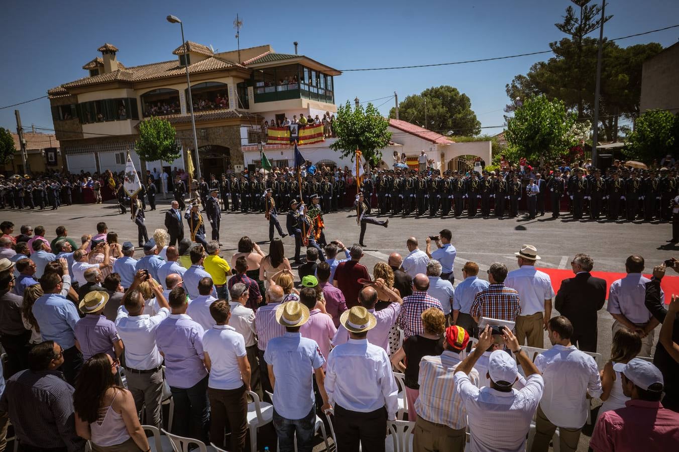 Jura de bandera en la Murada