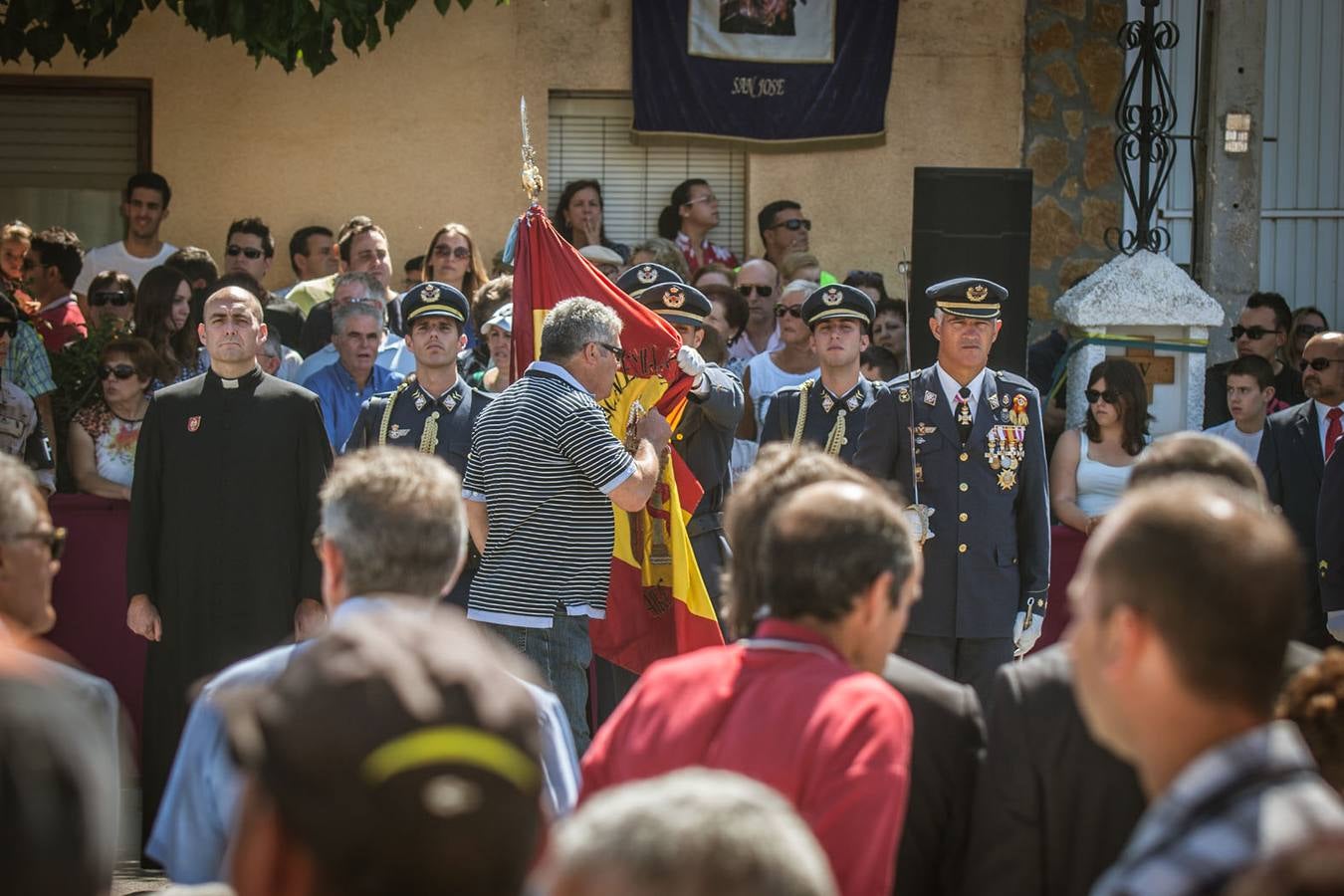 Jura de bandera en la Murada