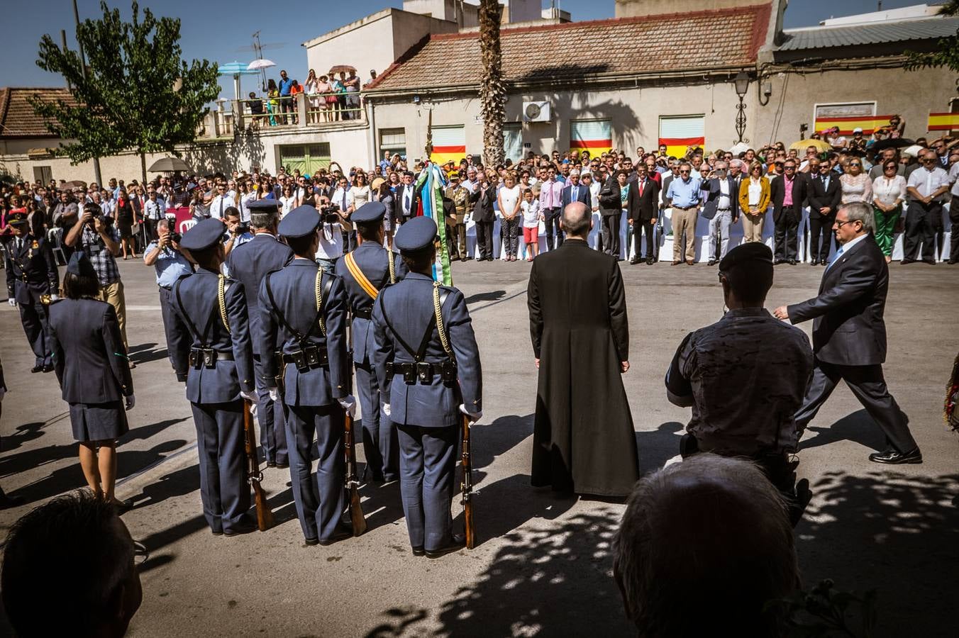 Jura de bandera en la Murada