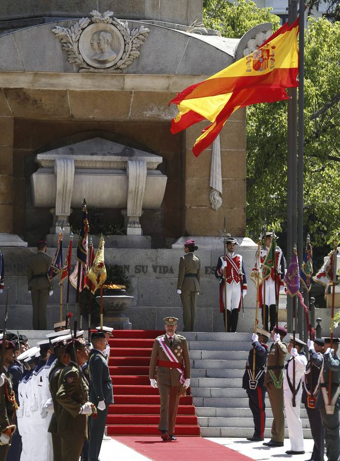 Los Reyes presiden el acto central del Día de las Fuerzas Armadas