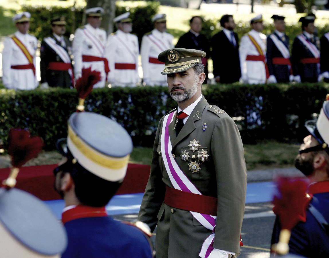 Los Reyes presiden el acto central del Día de las Fuerzas Armadas